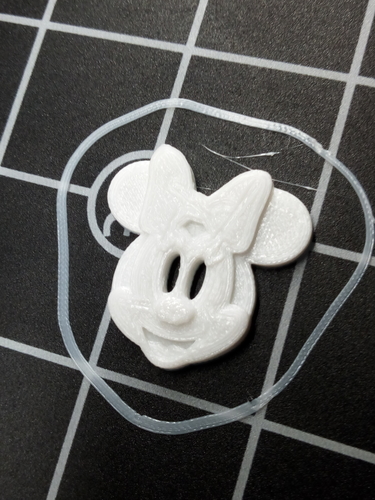 Bouton tête de Minnie 3D Print 270536