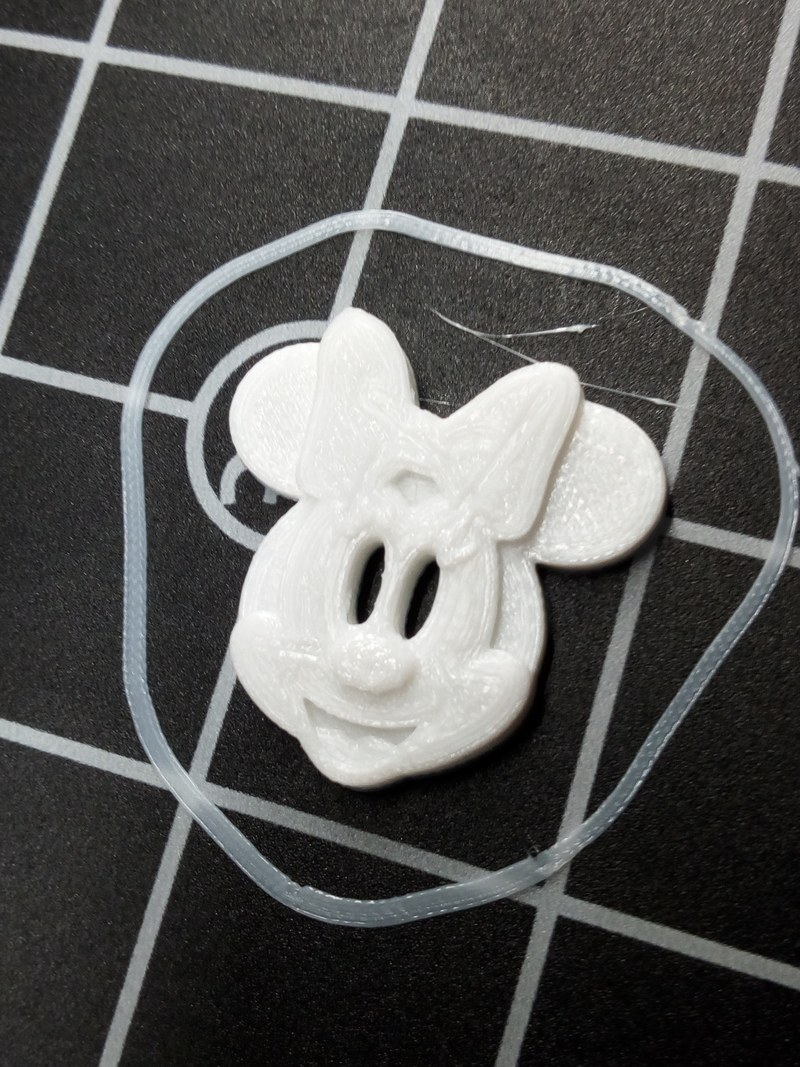Bouton tête de Minnie