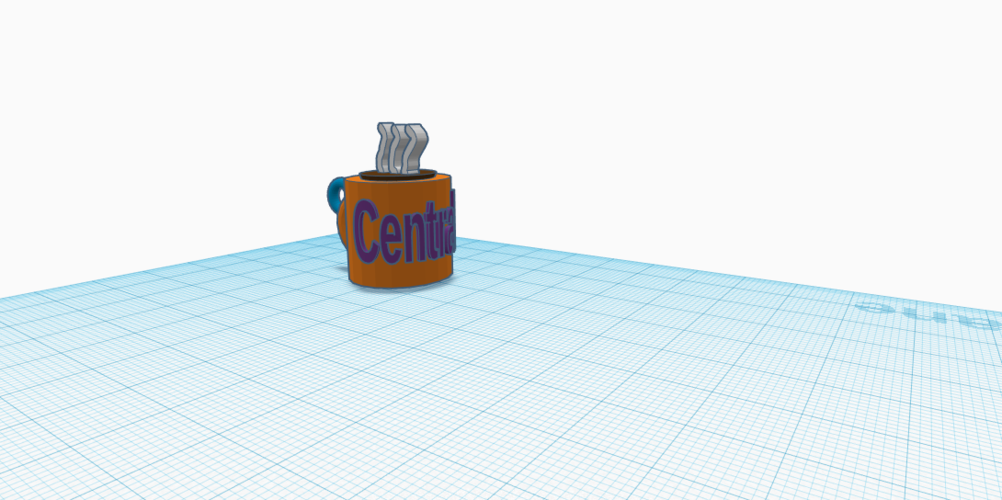 Central Perk Cup 3D Print 270648