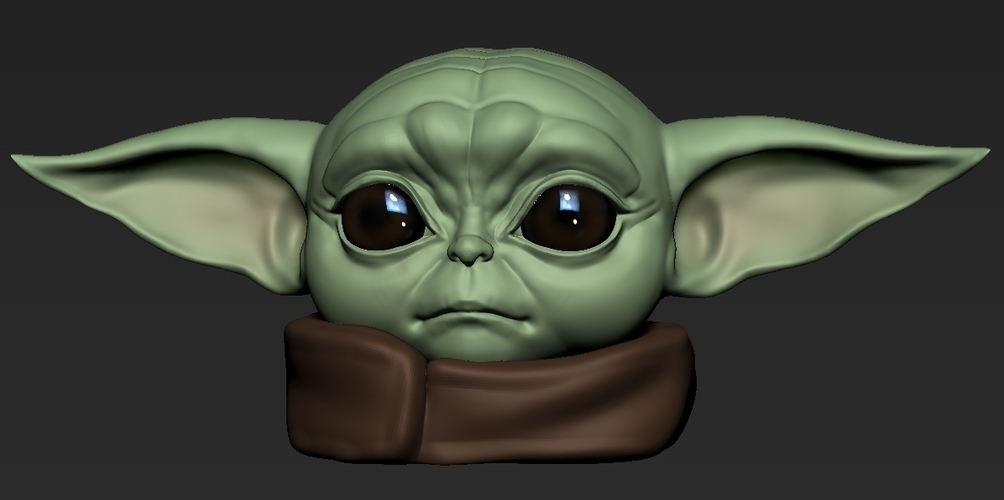 3D Printed Yoda baby by Albedo | Pinshape