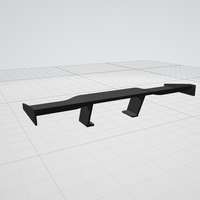 Mini Spoiler Car Tail Decoration - Thumbnail 2