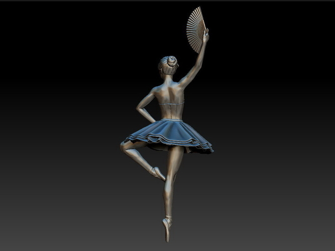 Ballerina 4 3D Print 270687