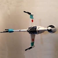 STAR WARS B-WING – DETAILED & PRINTABLE – WITH INSTRUCTIONS - Thumbnail 5
