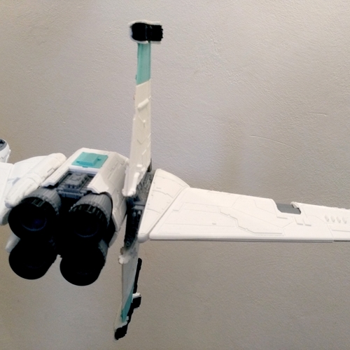 STAR WARS B-WING – DETAILED & PRINTABLE – WITH INSTRUCTIONS 3D Print 270696
