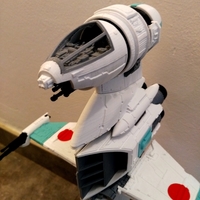 STAR WARS B-WING – DETAILED & PRINTABLE – WITH INSTRUCTIONS - Thumbnail 9