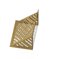 Rainwater roof Parapet Drain w Grade L Grating  trap - Thumbnail 12