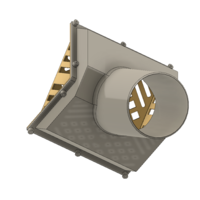 Rainwater roof Parapet Drain w Grade L Grating  trap - Thumbnail 14
