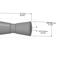 8 Inch Boat Trailer Keel Roller 3.25 Inch Outside Diameter v01 - Thumbnail 4