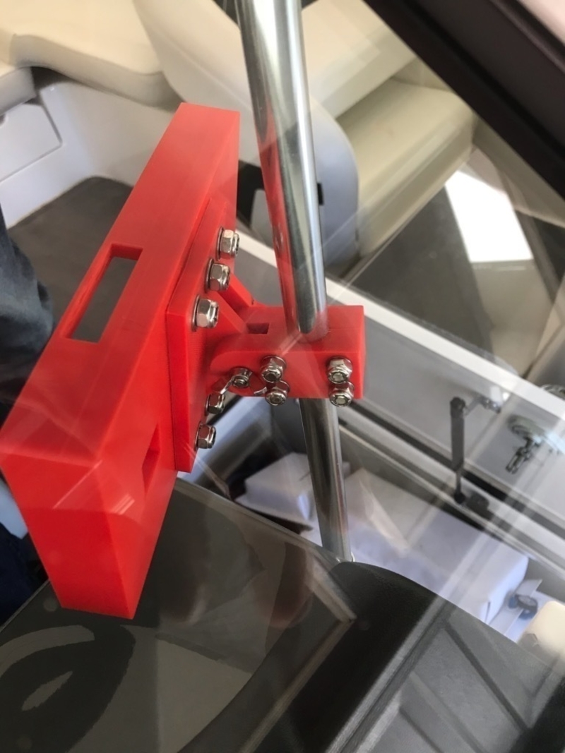 Mounting bracket for Galaxy Note10+ with Otterbox Defender case