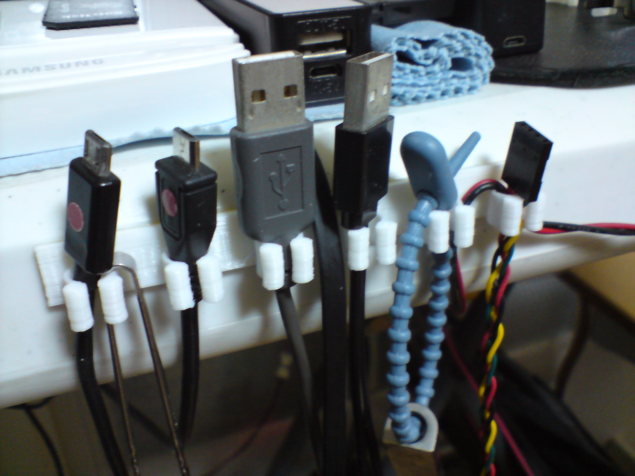 3D Printed Computer Cable Organizer : 7 Steps (with Pictures