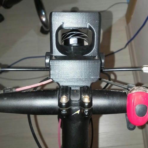 Bicycle light holder for Outdoor LED Bicycle Light Bike 3D Print 271121