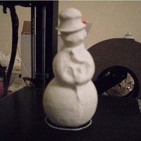 Voronoi or wire effect snowman - Thumbnail 1