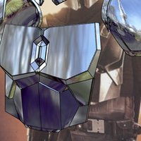 Full Beskar armor from The Mandalorian UPDATED 3D print model - Thumbnail 3