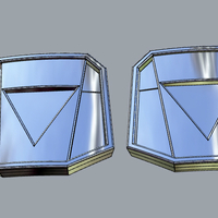 Full Beskar armor from The Mandalorian UPDATED 3D print model - Thumbnail 17
