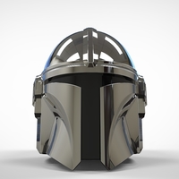 Full Beskar armor from The Mandalorian UPDATED 3D print model - Thumbnail 18