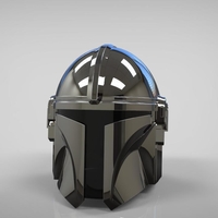Full Beskar armor from The Mandalorian UPDATED 3D print model - Thumbnail 19
