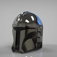 Full Beskar armor from The Mandalorian UPDATED 3D print model - Thumbnail 20