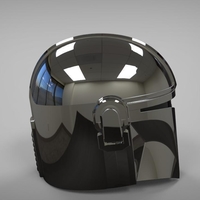 Full Beskar armor from The Mandalorian UPDATED 3D print model - Thumbnail 22