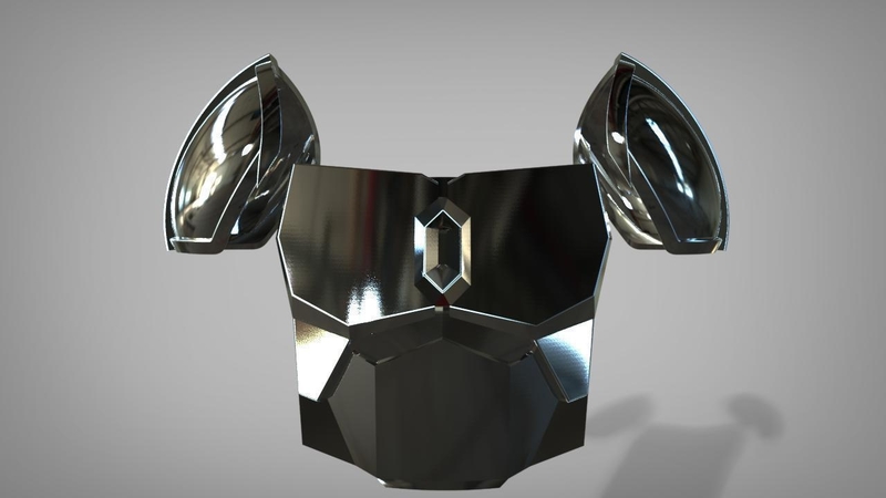 Full Beskar armor from The Mandalorian UPDATED 3D print model