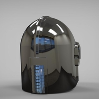 Full Beskar armor from The Mandalorian UPDATED 3D print model - Thumbnail 19