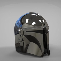 Full Beskar armor from The Mandalorian UPDATED 3D print model - Thumbnail 20