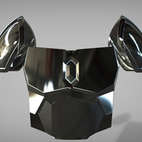 Full Beskar armor from The Mandalorian UPDATED 3D print model - Thumbnail 23