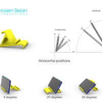 Universal multipurpose phone stand for desk - Thumbnail 2