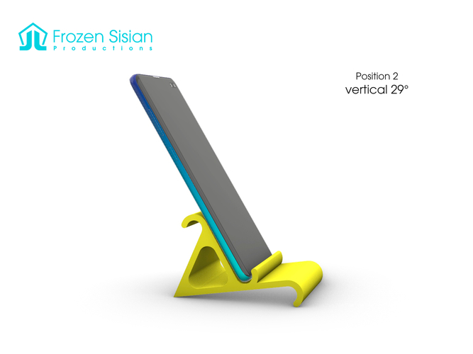 Universal multipurpose phone stand for desk 3D Print 271426