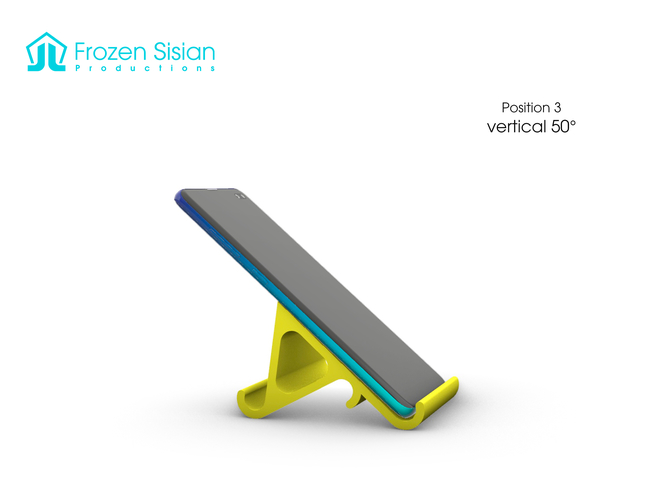 Universal multipurpose phone stand for desk 3D Print 271427