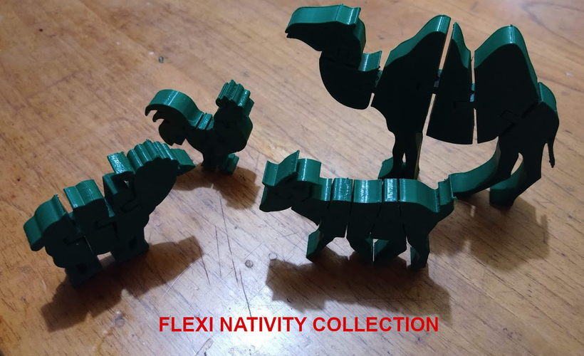 Flexi Goat - Nativity Collection - Cabra  3D Print 271486