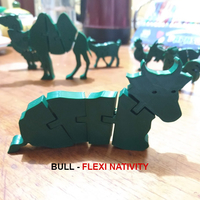 Bull resting - Nativity Collection - Toro sentado - Thumbnail 1