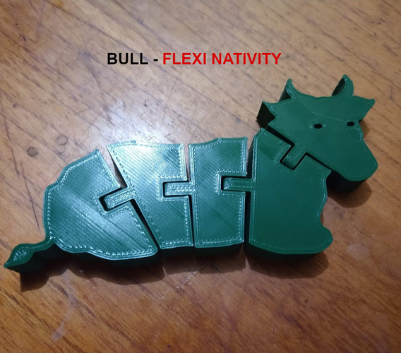 Bull resting - Nativity Collection - Toro sentado 3D Print 271495