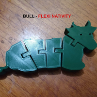 Bull resting - Nativity Collection - Toro sentado - Thumbnail 3