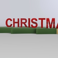 Merry Christmas Illusion Word Gift - Thumbnail 2