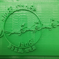 Santa Stamp - North Pole Air Mail - Thumbnail 2