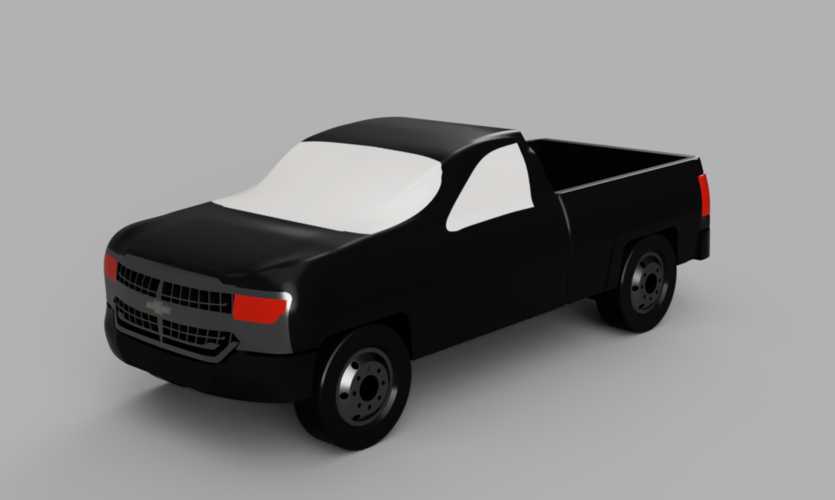 Chevrolet Silverado 3D Print 271665
