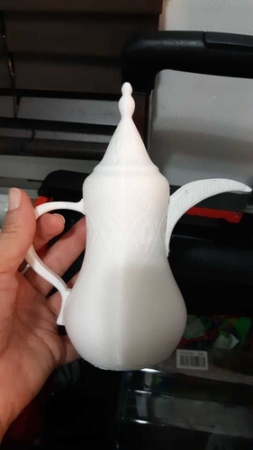Arabic Coffee Pot and Cup 3D Print 271673