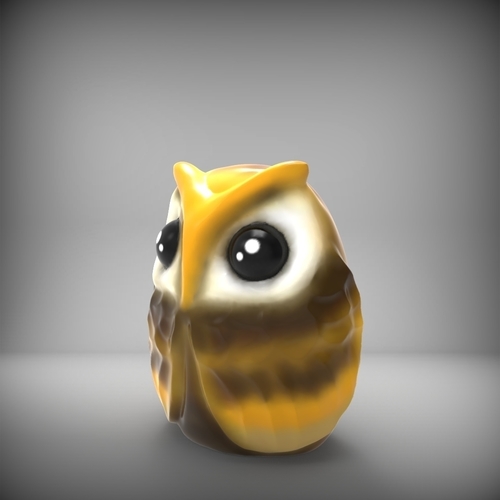 Decoration - Chibi Owl 3D Print 271695