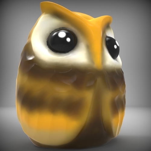 Decoration - Chibi Owl 3D Print 271696