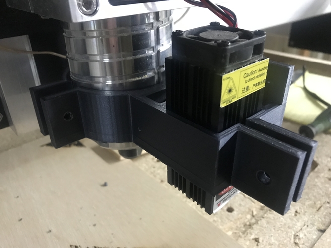 CNC Laser Control Board Mount  3D Print 271705