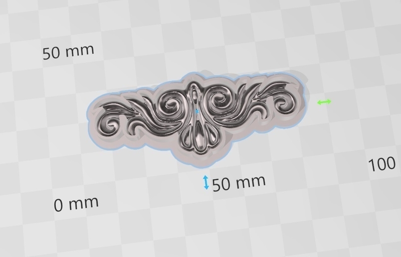 Moldura Vintage cookies cutter porcelana fria