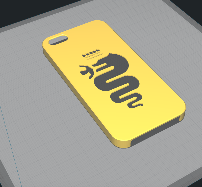 cover iphone 5 alfa romeo snake