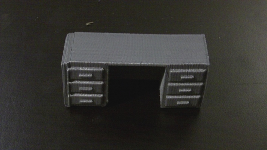 Mini Office Furniture 3D Print 27195