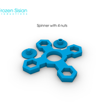 Spinners with nuts - Thumbnail 3