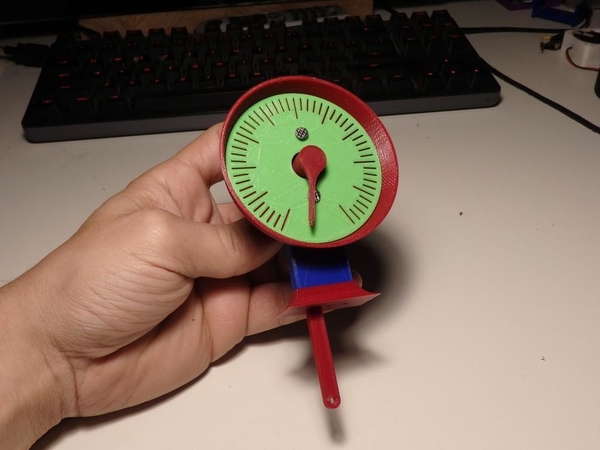 Generic gauge - linear to circular graduate scale