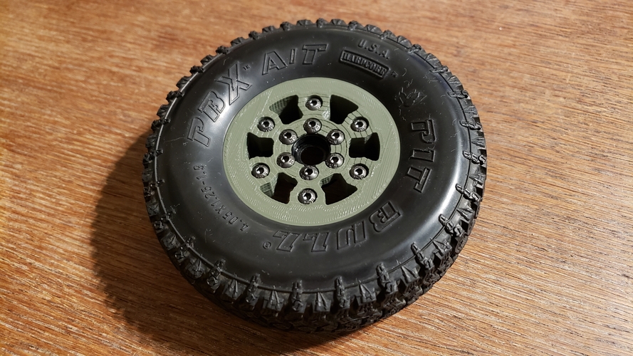 High Offset Beadlock for RC Crawler - TF2 3D Print 272020