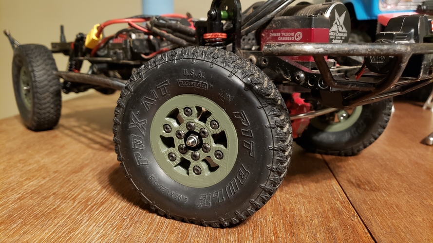 High Offset Beadlock for RC Crawler - TF2 3D Print 272022