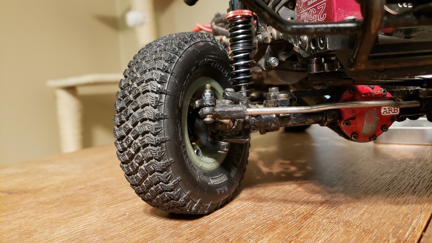 High Offset Beadlock for RC Crawler - TF2 3D Print 272023