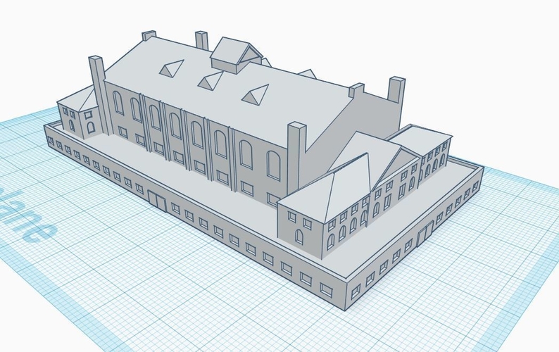 3mm scale Industrial Revolution Buildings 3D Print 272038