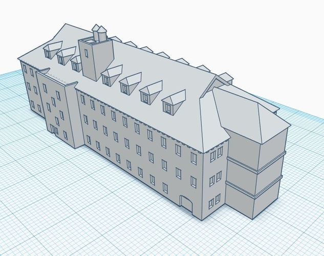 3mm scale Industrial Revolution Buildings 3D Print 272041